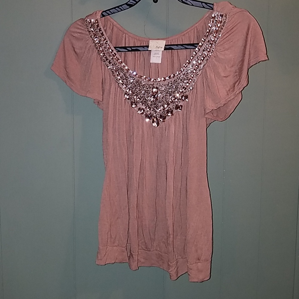 Day trip Beaded blouse.